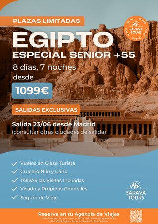 St Cartel Escaparate Egipto Senior