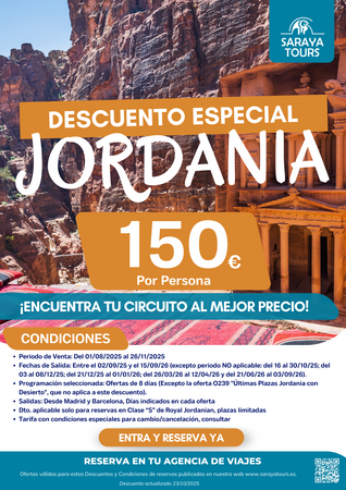 Descuento Jordania