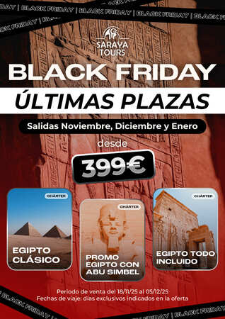 Black Friday Últimas Plazas