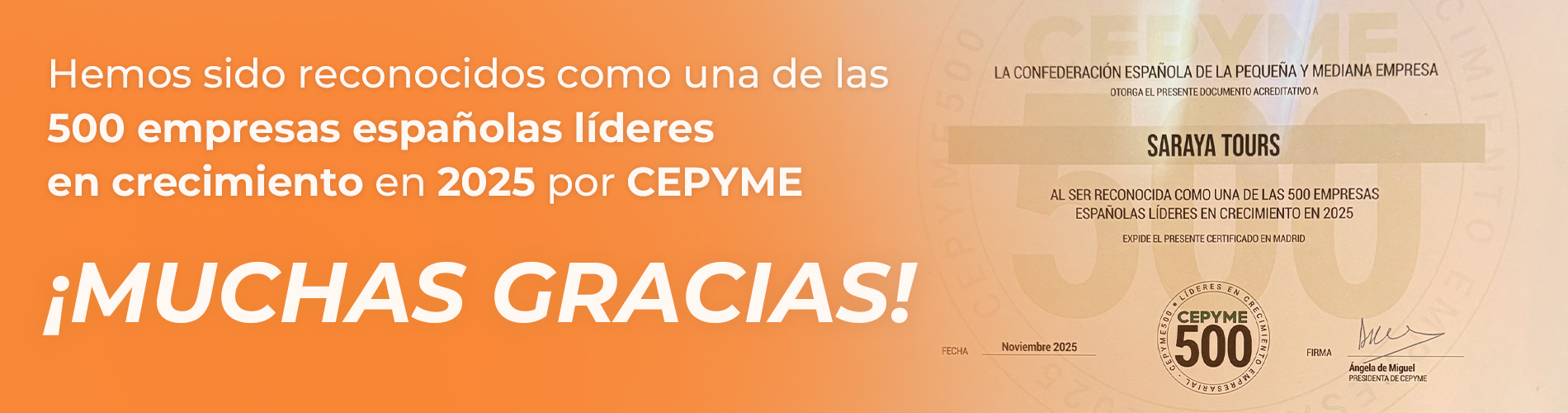 Banner Premio Cepyme